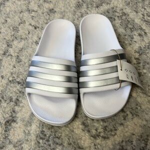NEW Adidas White Sandals